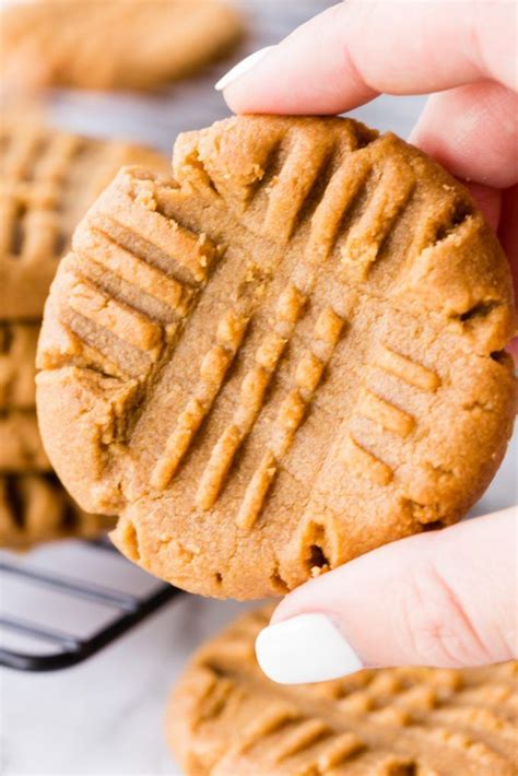 3 Ingredient Peanut Butter Cookies Recipe Dessert Recipes Easy