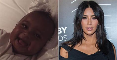 Que Fofo Filho De Kim Kardashian Cai Na Gargalhada Em V Deo