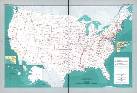 United States Zip Codes Map