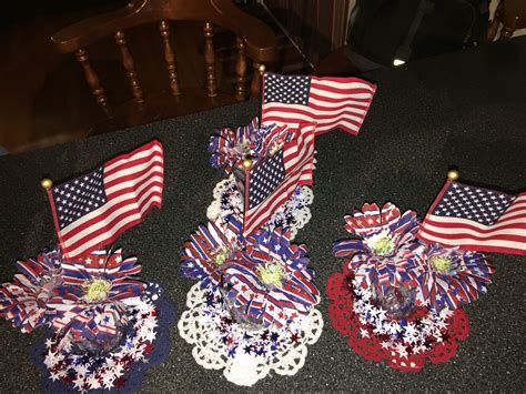 Table Decor | Table decorations, 4th of july wreath, Decor