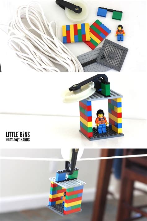 Lego Zip Line Activity And Kids Stem Challenge