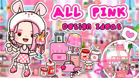 Miga World NEW UPDATE ALL PINKHouse Design Ideas Pink Decorations