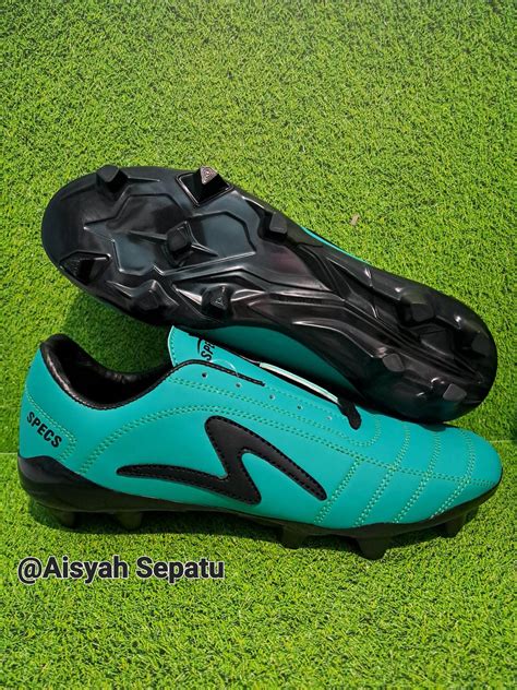 SEPATU BOLA SPECS JAHITAN VARIAN WARNA TOSCA BLUE WHITE | Lazada Indonesia