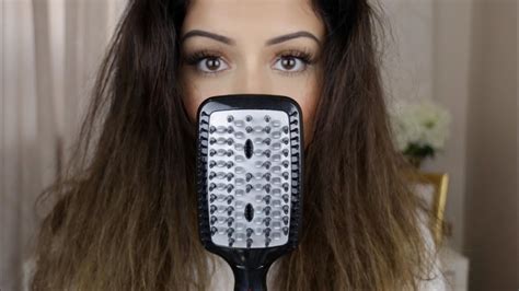 A Straightening Hair Brush Youtube