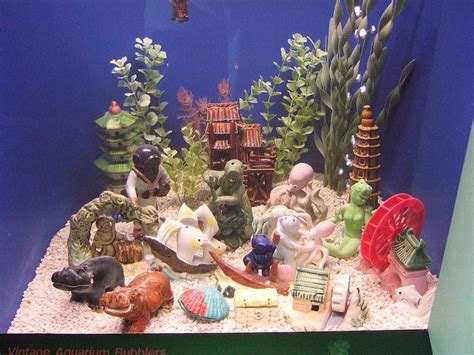 Vintage Aquarium Toys By Evissa Via Flickr Vintage Aquarium All