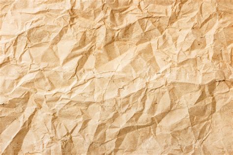 The Texture Of Old Brown Crumpled Paper 2633145 Stock Photo At Vecteezy