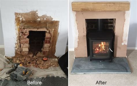 The cost of installing a wood burner can vary greatly but much will depend on the type of stove you want to buy and how much work is. Open Up Chimney Fireplace and Install a Woodburner in ...