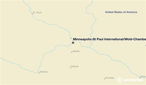 Minneapolis St Paul Airport Map Maping Resources