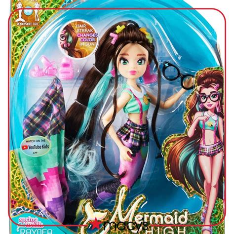 Mermaid High Spring Break Raynea Mermaid Doll And Accessories With