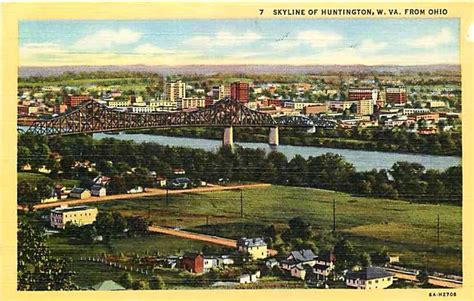 Skyline Of Huntington West Virginia Skyline Huntington West Virginia