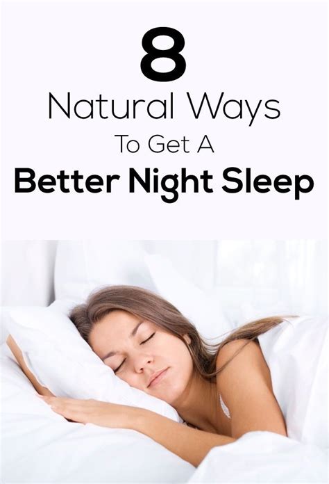 How To Sleep Better 8 Simple Ways To Getting A Good Night S Sleep Artofit
