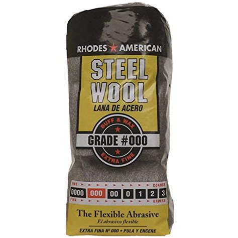 Rhodes American 10121000 30 12 Pad Steel Wool Extra Fine Grade 1 Pk