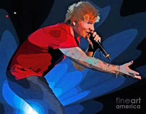 Ed Sheeran Best Art Photograph Digital And Painting Fan Art Poster And