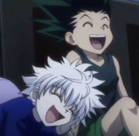 How about the good old fashioned braided bun? gon & killua | Aesthetic anime, Hunter anime, Cute anime ...