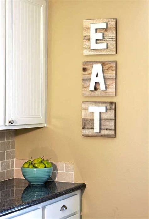 30 Eye Catchy Kitchen Wall Décor Ideas Digsdigs