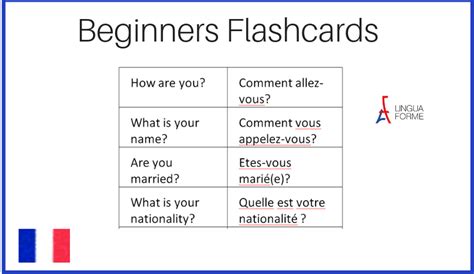 French Beginners Flashcards Adults/GCSE | Teaching Resources