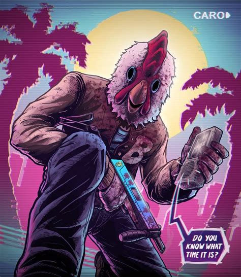 Do You Know What Time It Is Hotline Miami Miami Art Miami Posters