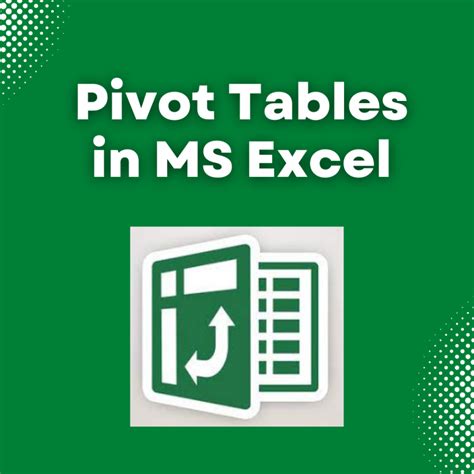 Explaining About Excel Pivot Tables In MS Excel Swentor