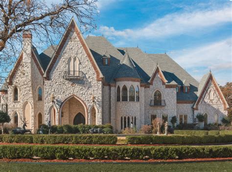 12000 Square Foot Castle Like Stone Mansion In Southlake Tx Homes