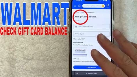 How To Check Walmart T Card Balance 🔴 Youtube