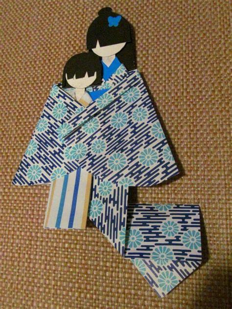 Bonequinhas Japonesas Japanese Paper Japanese Girl Origami Doll Japan Peruvian Paper Dolls