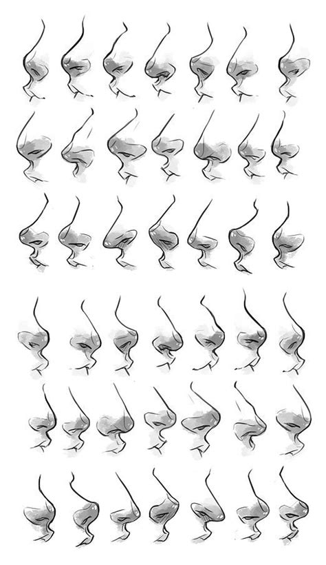 Dibujo Nose Drawing Art Reference Drawing Tips