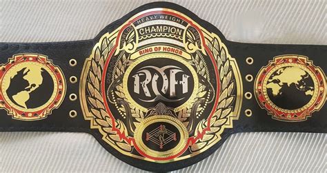 Custom Belt Championship Belt Title Belt Roh Championship Etsy