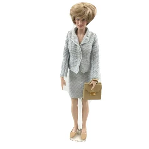 Franklin Mint Princess Diana Diana Princess Of Wales Vinyl Doll W