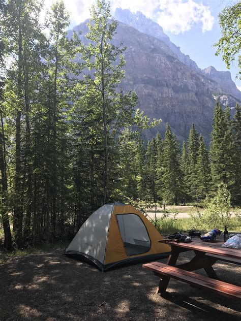 Monarch Campground In Yoho National Park Bc Camping Hiking Outdoors