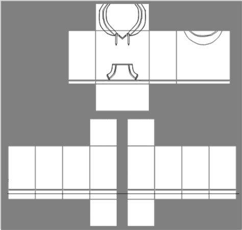 Hoodie Roblox Shirt Template Transparent