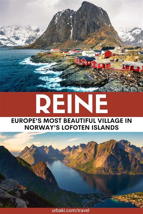 Reine Europes Most Beautiful Village In Norways Lofoten Islands In