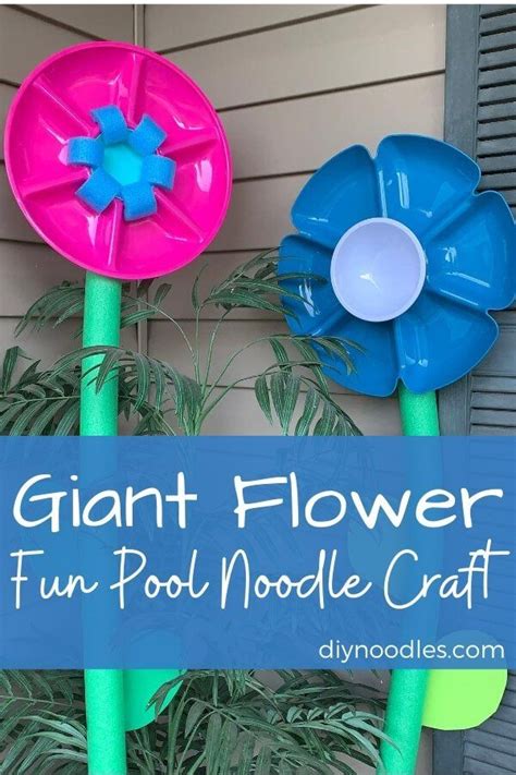 Pool Noodle Flower Craft Instructions Pool Noodle Flowers Flower Hot Sex Picture