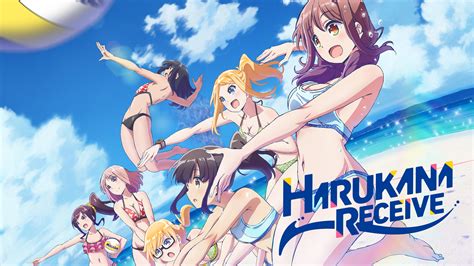 3000x1688 Anime Bikini Volleyball Beach Harukana Receive Wallpaper Coolwallpapersme