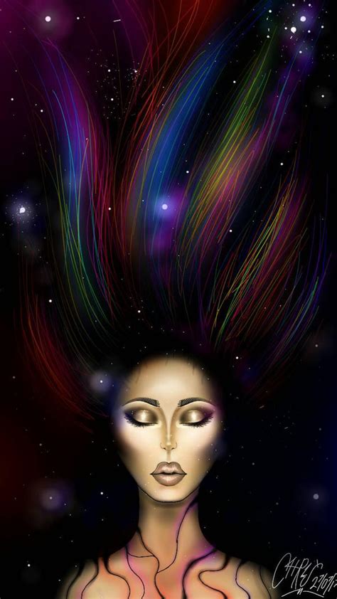 Galaxy Hair By Christopheralpha On Deviantart