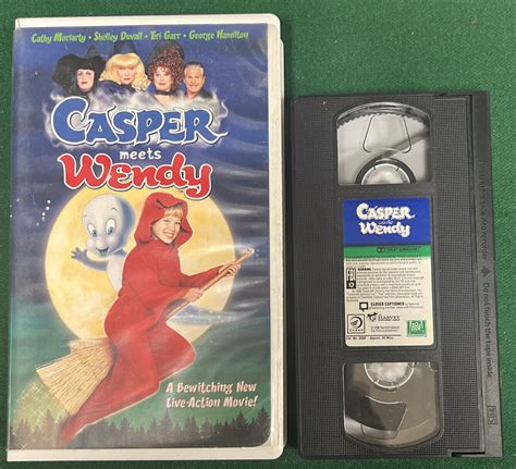 Casper Meets Wendy Vhs 1998 Cathy Moriarty Shelley Duvall Hilary