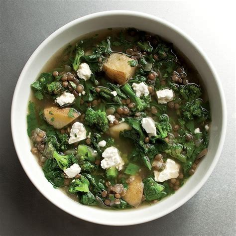Very Green Lentil Soup Recipe Eatingwell