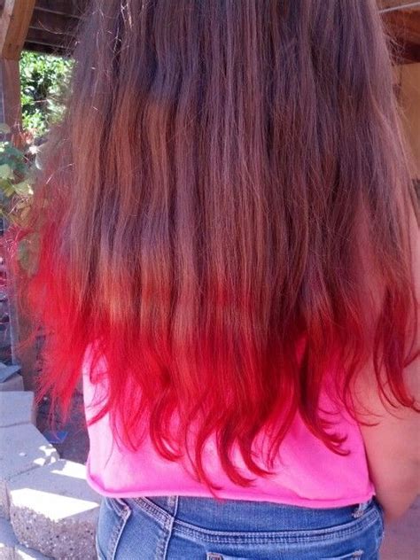 I Dyed My Hair With Tropical Punch Kool Aid And It Looks Soooo Cool