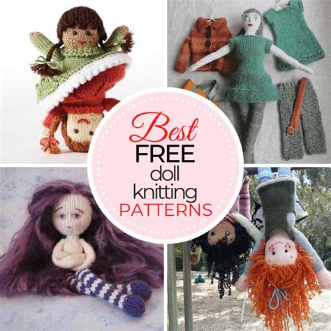 Free Knitted Doll Patterns 15 Of The Best Treasurie