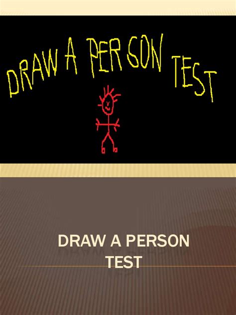 The Draw A Person Test A Comprehensive Guide To Administration
