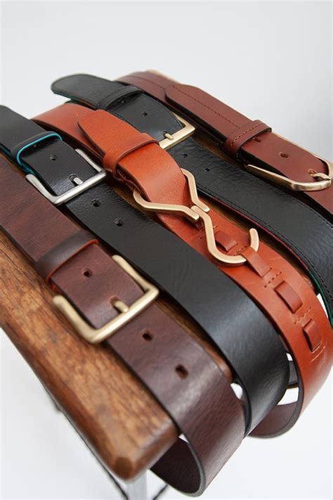 Vegetable Tanned Leather Belts Leather Belts Vegetable Tanned