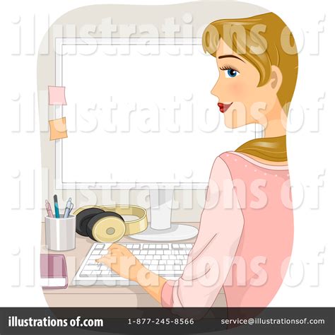 Woman Clipart Illustration By Bnp Design Studio