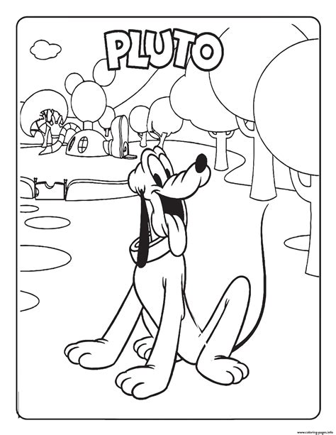 Descargar Dibujos Para Colorear Mickey Mouse Clubhouse Pluto Mickey My Xxx Hot Girl