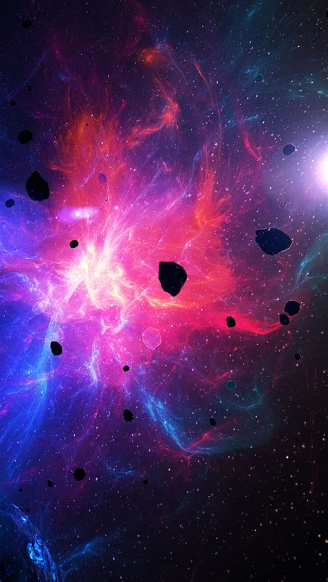 Rocky Nebula Cloud Cosmic Cosmos Galaxy Nebula Sci Fi Scifi