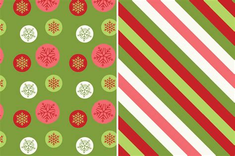 10 Seamless Christmas Patterns Set 1 By Eyestigmatic Design