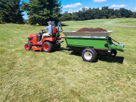 Multispread 320 Tow Behind Compost Spreader Earth And Turf