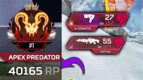 The Number 1 Apex Predator Gets 40000 Rp In The New Ranked Split