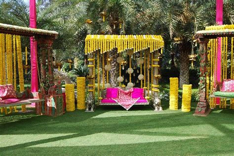 Quirky Haldi Decor Ideas To Steal From Real Weddings Wedding