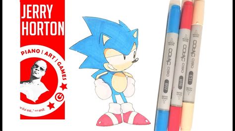 How To Draw Tyson Hesse Sonic