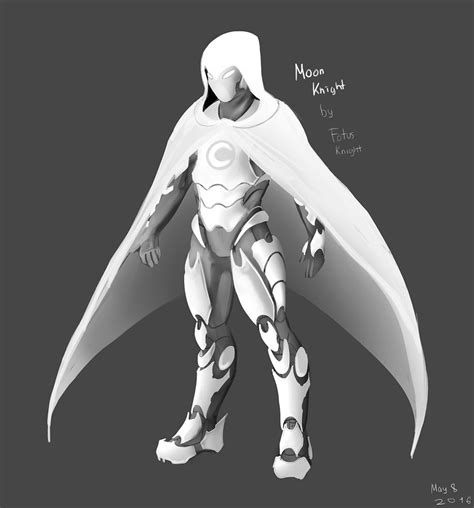 Moon Knight Concept Art By Fotusknight On Deviantart
