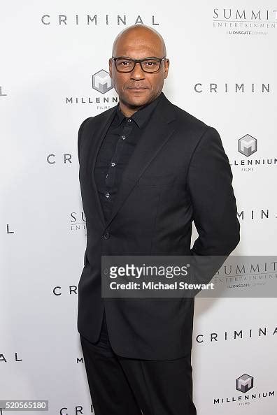 Actor Colin Salmon Attends The Criminal New York Ppemiere At Amc News Photo Getty Images